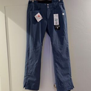 Descente Women's Blue Insulated Pants